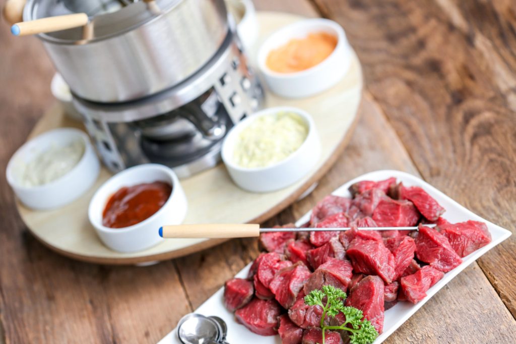 Un appareil à fondue Bourguignonne pour faire une délicieuse fondue